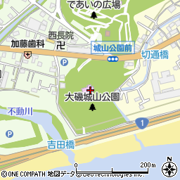 旧吉田茂邸周辺の地図