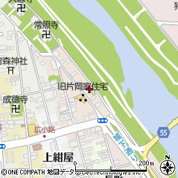 京都府福知山市下柳周辺の地図