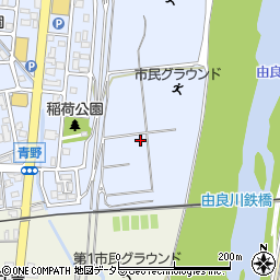 京都府綾部市青野町（鶴賀）周辺の地図
