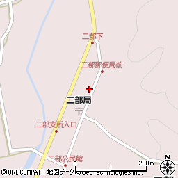 鳥取県西伯郡伯耆町二部401周辺の地図