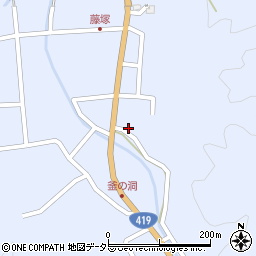 岐阜県瑞浪市陶町大川677周辺の地図