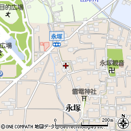 神奈川県小田原市永塚265-14周辺の地図