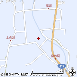 岐阜県瑞浪市陶町大川476周辺の地図