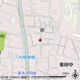 愛知県小牧市東田中2585周辺の地図