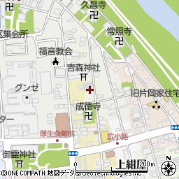 京都府福知山市西町周辺の地図