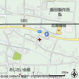 京都府福知山市観音寺424周辺の地図