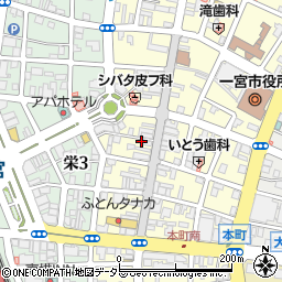 中川レコード店周辺の地図