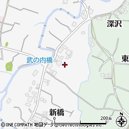 静岡県御殿場市新橋125周辺の地図