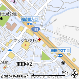 藍屋 御殿場インター店周辺の地図