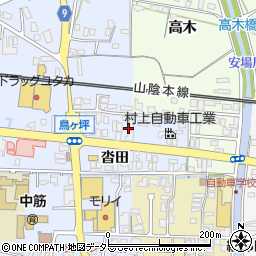 京都府綾部市大島町沓田周辺の地図