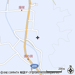 岐阜県瑞浪市陶町大川671周辺の地図