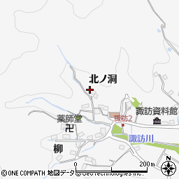 岐阜県多治見市諏訪町北ノ洞120周辺の地図