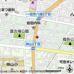 スクールＩＥ　一宮神山校周辺の地図