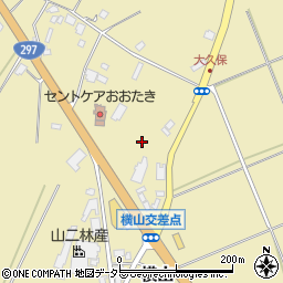 千葉県夷隅郡大多喜町横山670周辺の地図