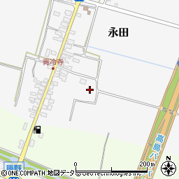 滋賀県高島市永田368周辺の地図