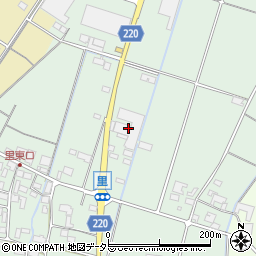 岐阜県安八郡輪之内町里376-3周辺の地図