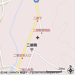 鳥取県西伯郡伯耆町二部399周辺の地図