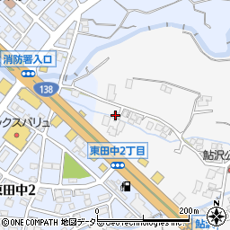 静岡県御殿場市新橋616周辺の地図