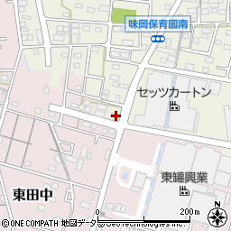 愛知県小牧市文津219周辺の地図