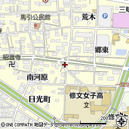 愛知県一宮市大和町馬引郷辰已36-4周辺の地図