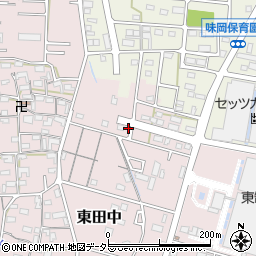 愛知県小牧市東田中2210周辺の地図