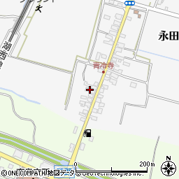 滋賀県高島市永田397周辺の地図