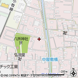 愛知県小牧市東田中208周辺の地図