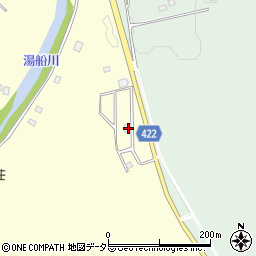 岡山県真庭市蒜山湯船959-65周辺の地図