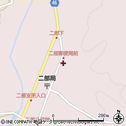 鳥取県西伯郡伯耆町二部680周辺の地図