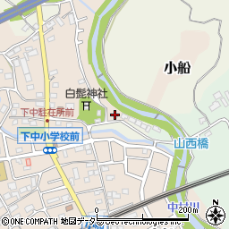 神奈川県小田原市小船664-1周辺の地図
