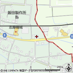 京都府福知山市観音寺832周辺の地図