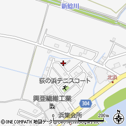 滋賀県高島市永田102-45周辺の地図