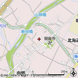 愛知県春日井市神屋町（上郷）周辺の地図
