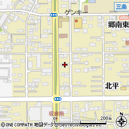 愛知県一宮市三条山70周辺の地図