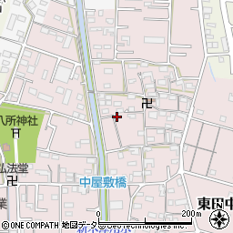 愛知県小牧市東田中2637周辺の地図