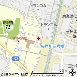 愛知県小牧市三ツ渕1933周辺の地図
