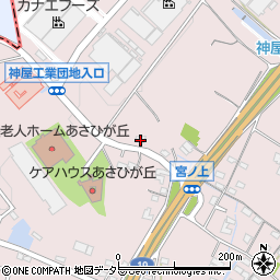 愛知県春日井市神屋町1293周辺の地図