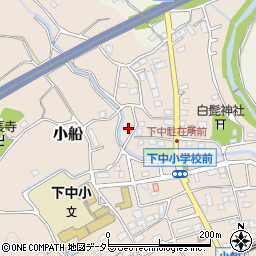 神奈川県小田原市小船648-6周辺の地図