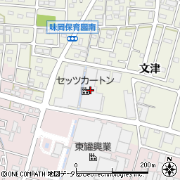 愛知県小牧市文津266周辺の地図