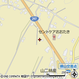 千葉県夷隅郡大多喜町横山591-2周辺の地図
