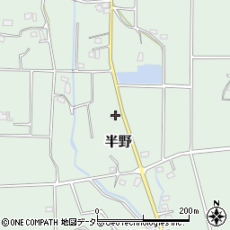 静岡県富士宮市半野440周辺の地図