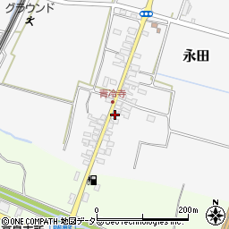 滋賀県高島市永田411周辺の地図