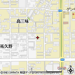 愛知県一宮市三条山2周辺の地図