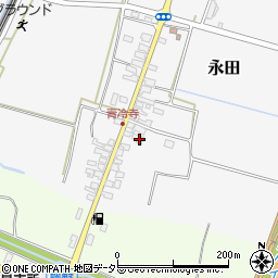 滋賀県高島市永田414周辺の地図