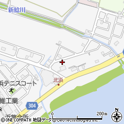 滋賀県高島市永田11-38周辺の地図