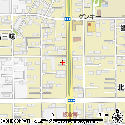 愛知県一宮市三条山38-6周辺の地図