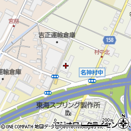 愛知県小牧市村中966周辺の地図