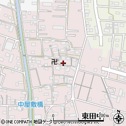 愛知県小牧市東田中2613周辺の地図