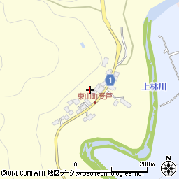 京都府綾部市東山町（見付）周辺の地図
