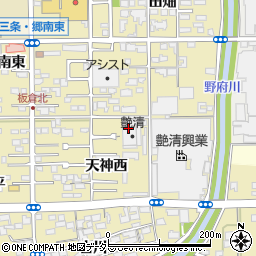 ツヤセイ物流株式会社周辺の地図